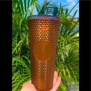 Starbucks New Gold Studded Limited Edition 50 Year Anniversary Tumbler Cup Venti